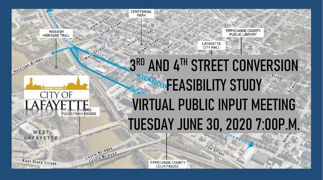 3rd/4th Streets Conversion Study graphic