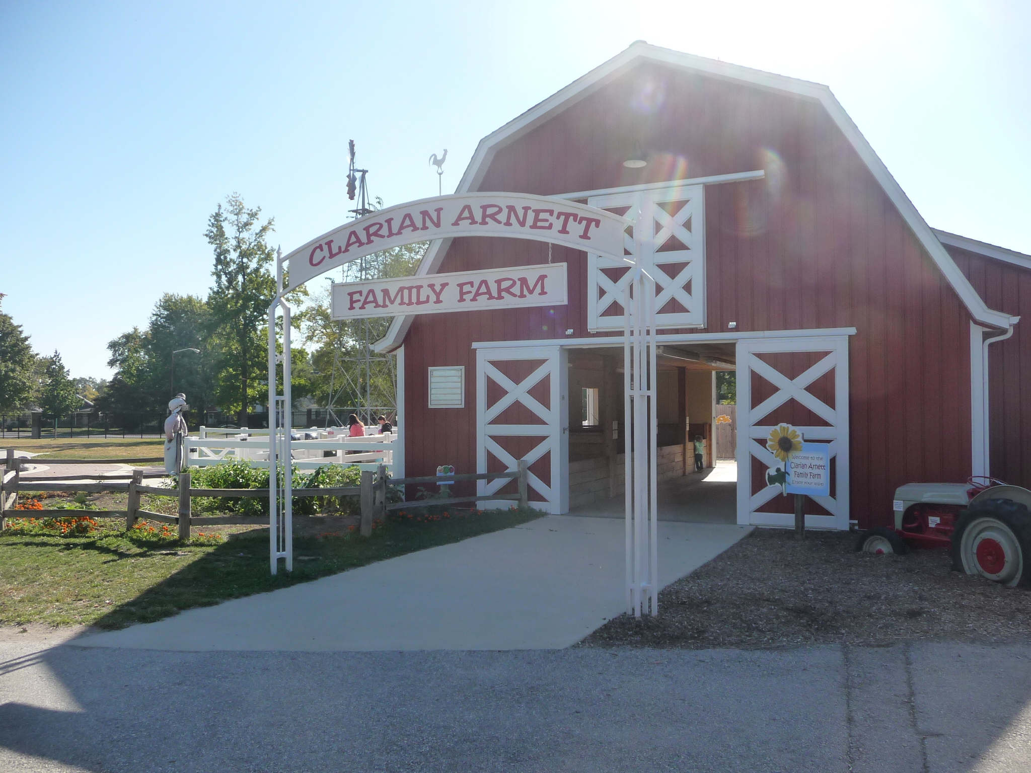 Family Farm exhibit entrance