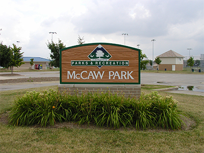 McCaw Park Sign