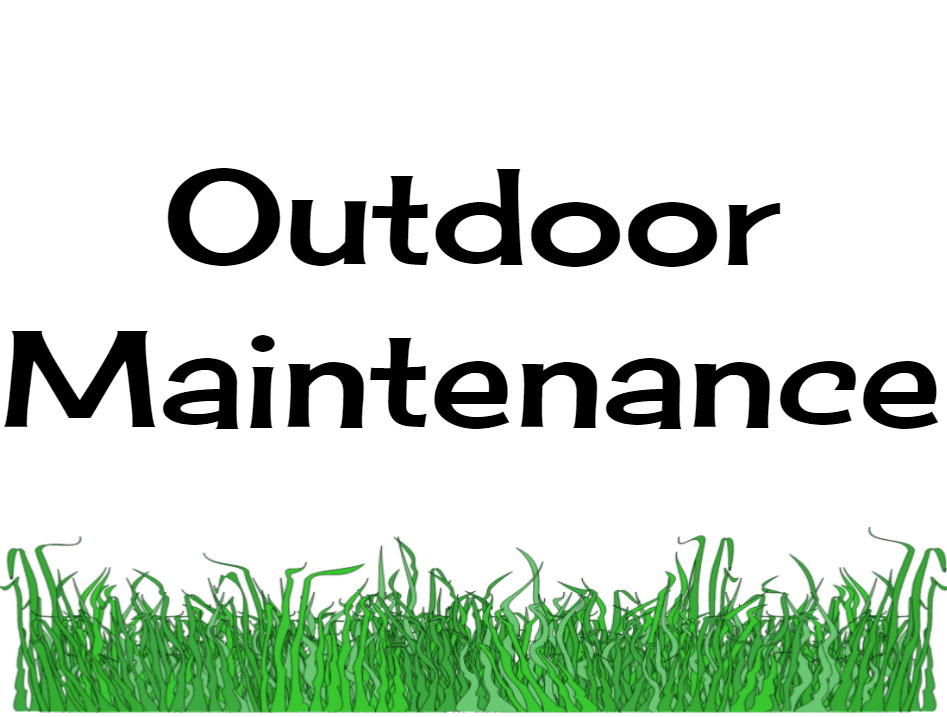 outdoor maintenance