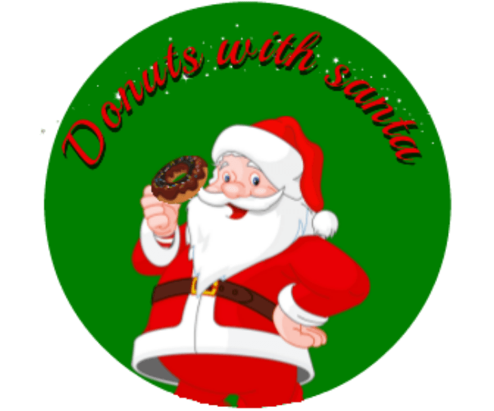 Donuts with santa logo 1