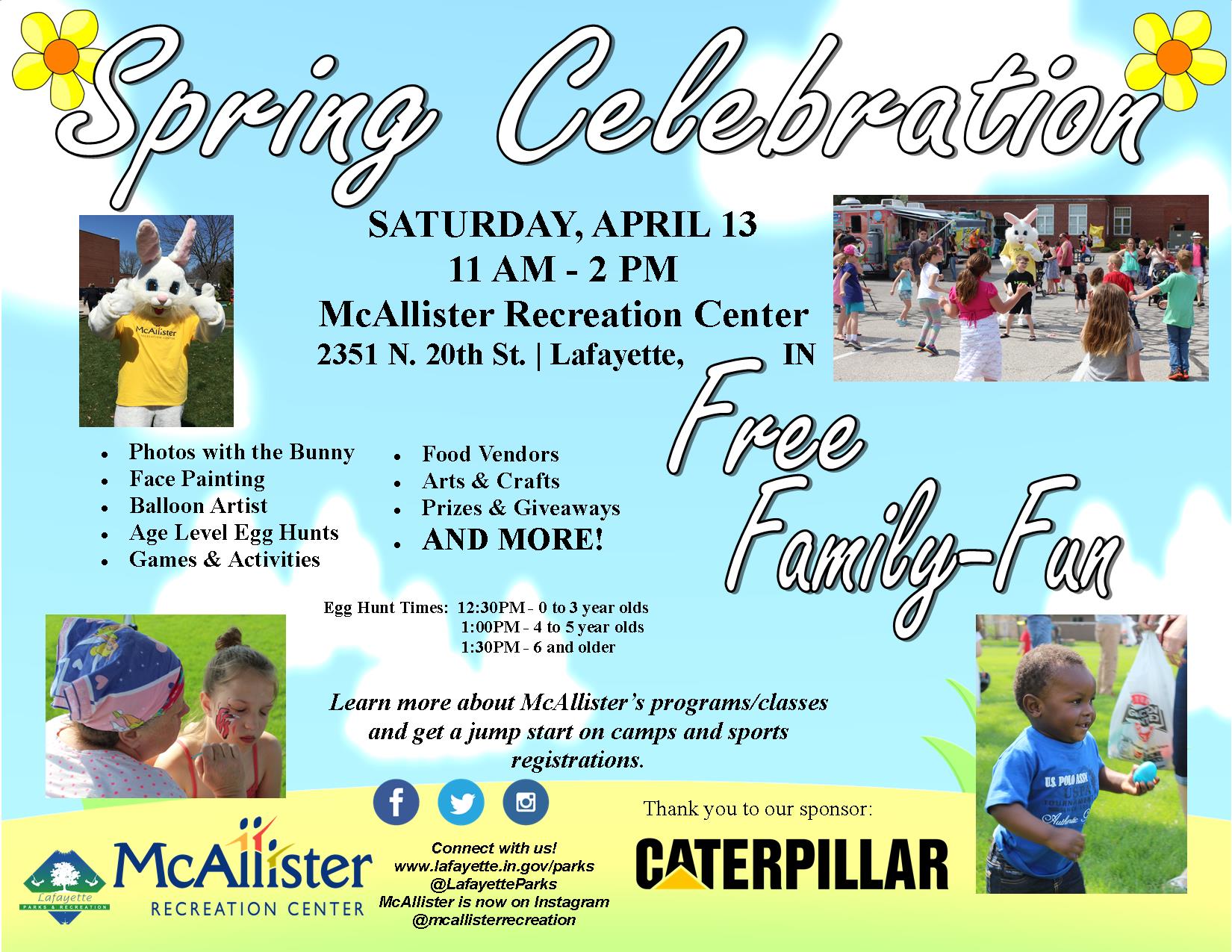 Spring Celebration 2019 Flier - WITH CAT LOGO