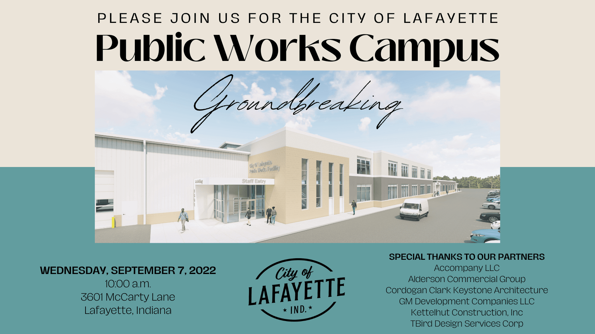 Public Works Campus Groundbreaking