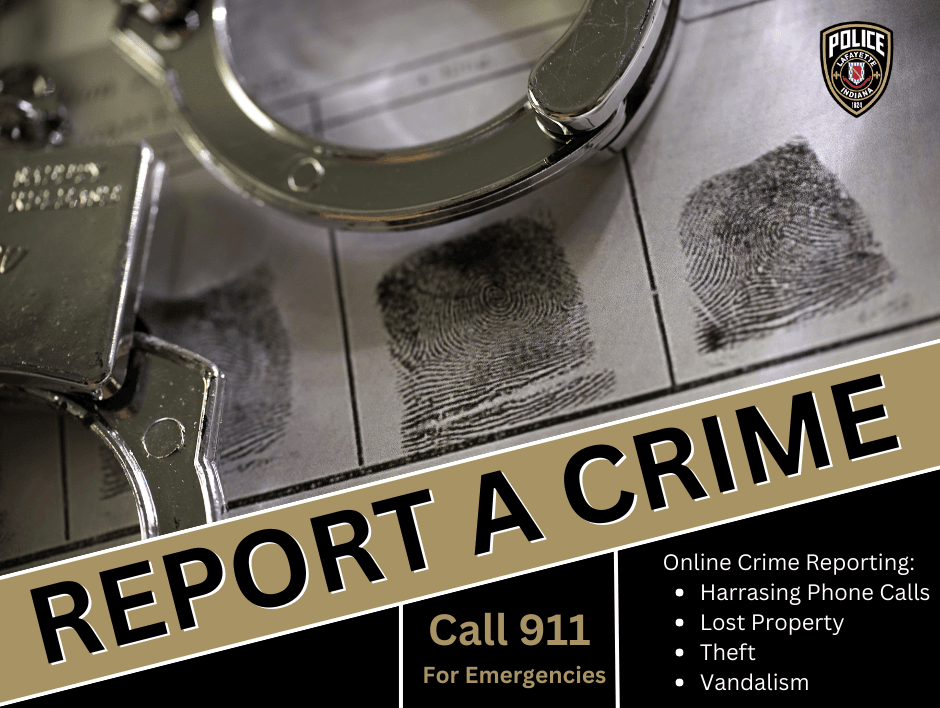 REPORT A CRIME