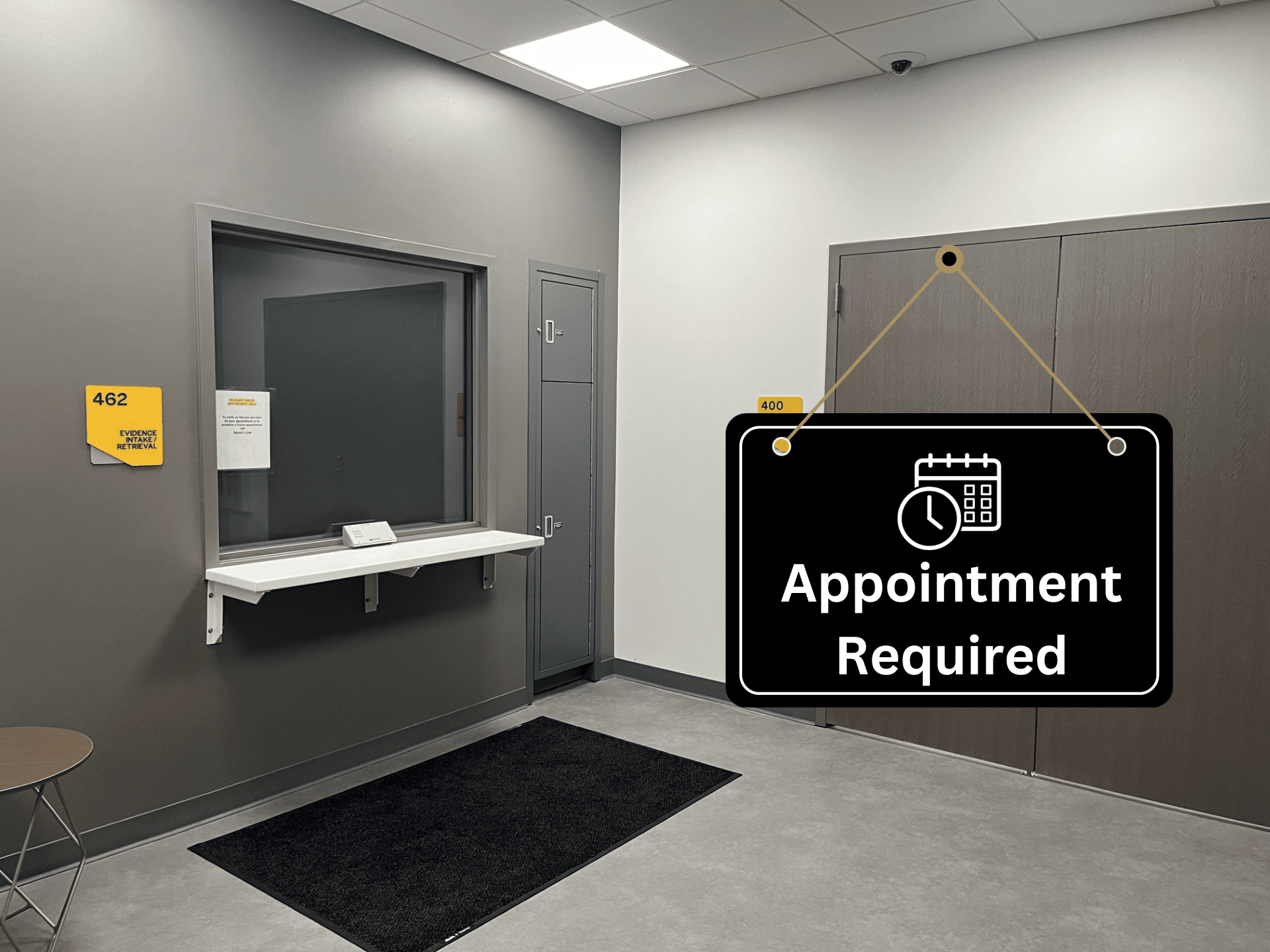 Appointment Required