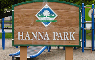 Hanna Park Sign